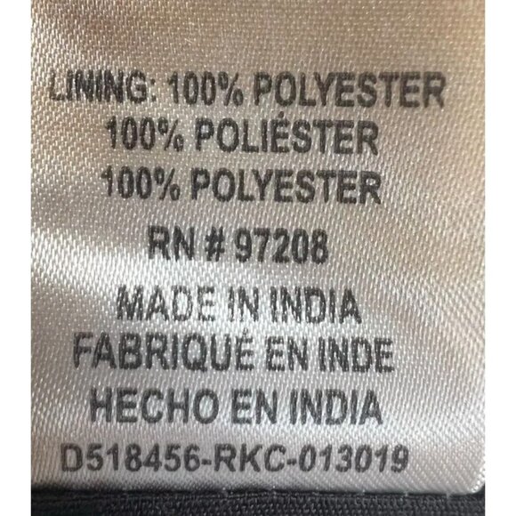 NWT DANIELLE NICOLE Black Macrame Crossbody Bag with Wooden Handle & Fringe - Picture 9 of 12